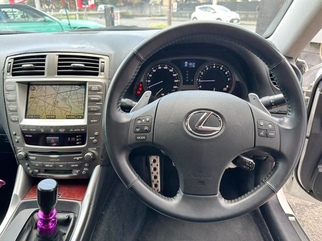 Speed Cluster and Manual Shift of GSE21 LEXUS IS350 VERSION L.