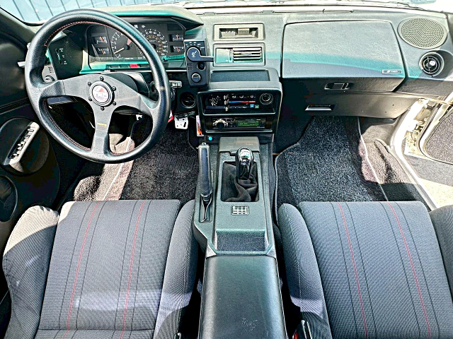 Interior of AW11 MR2 of LEFT-HAND DRIVE.