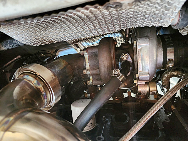 Turbocharger on 4A-GZE.