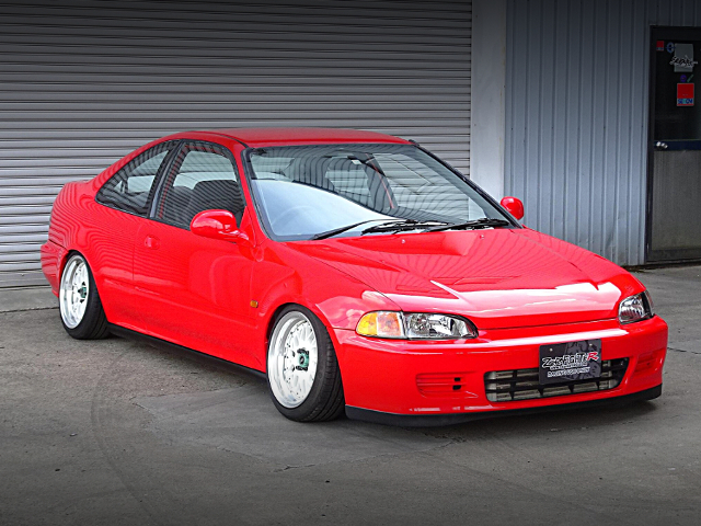 Front exterior of EJ1 CIVIC COUPE.