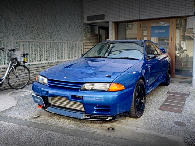 Front exterior of R32 SKYLINE GT-R.