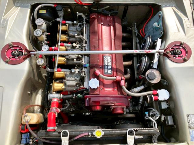 RB25 With SOLEX CARBURETORS.