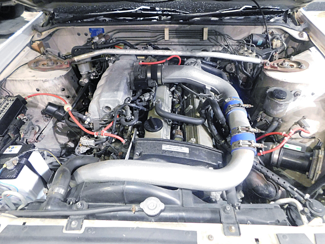 RB25DET turbo engine.