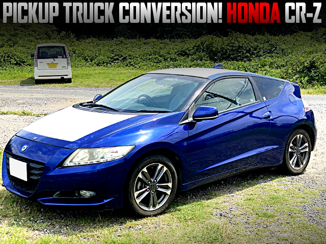 HONDA CR-Z with PICKUP TRUCK CONVERSION.