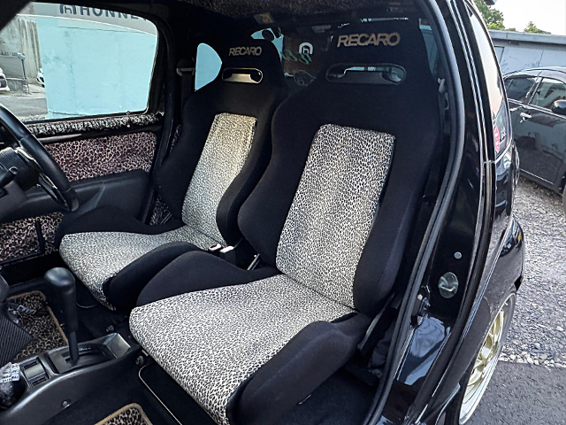 Interior RECARO Two-seats of EC22S SUZUKI TWIN GASOLINE B.
