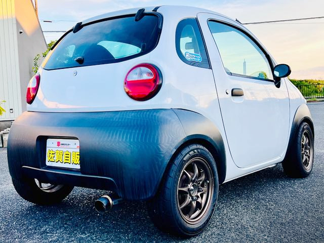 Rear exterior of EC22S SUZUKI TWIN.