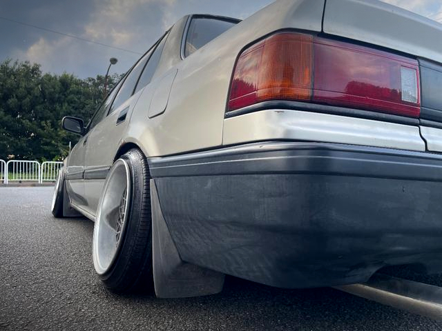 Rear Side exterior of EF2 CIVIC SEDAN.