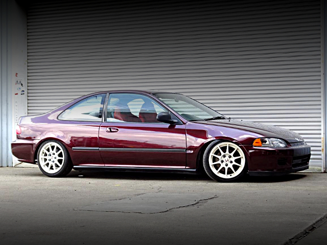 Front side exterior of EJ1 CIVIC COUPE.