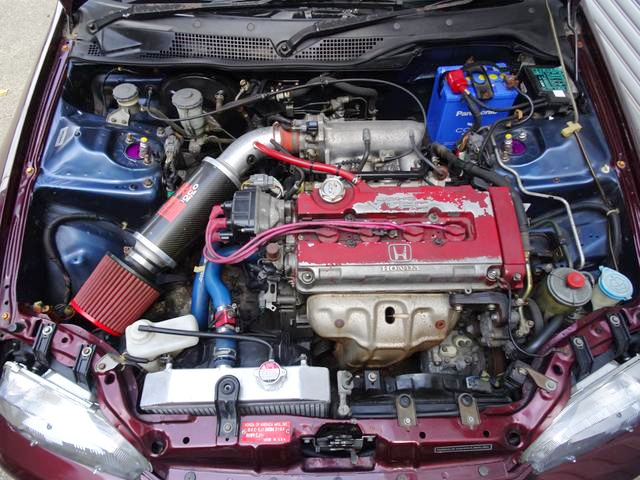B16V 1600cc VTEC engine.