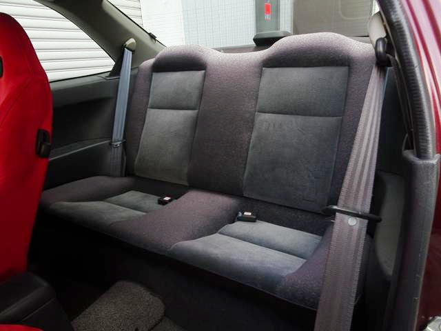 Interior Backseat of EJ1 CIVIC COUPE.