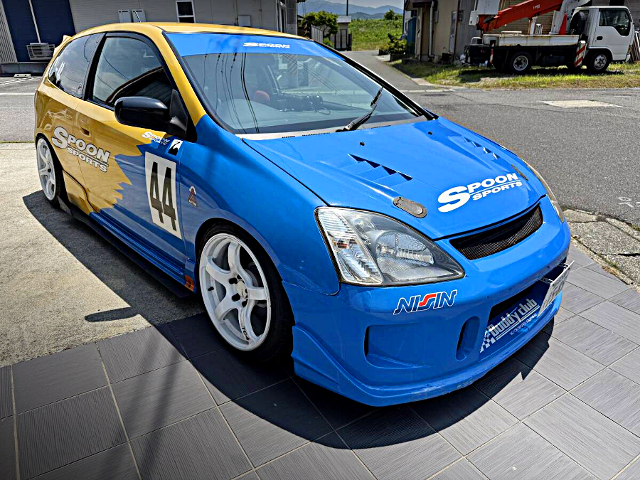 Front exterior of EP3 CIVIC TYPE-R.