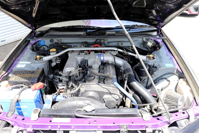 NEO STRAIGHT-6 RB25DET turbo engine.