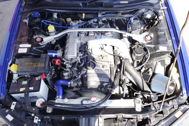 RB25DET With AFTERMARKET TURBO.