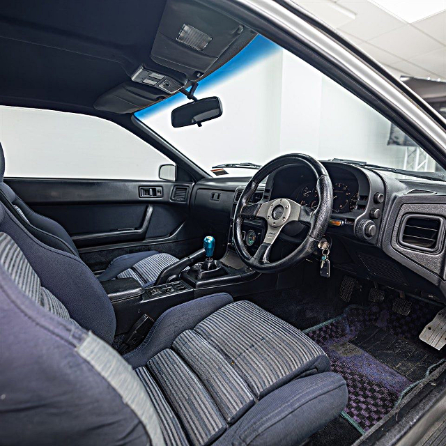 Interior of PANDEM WIDEBODY FC3S RX-7.