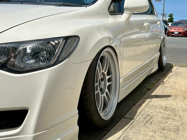 Front side exterior of FD2 CIVIC TYPE-R.