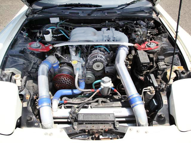 13B-REW With AFTERMARKET SINGLE TURBO.