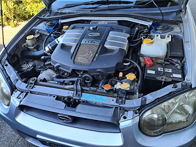 LEGACY EZ30 3.0L BOXER ENGINE in the GDA IMPREZA Engine room.
