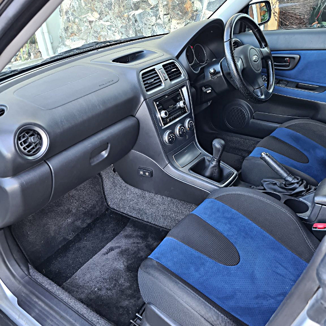 Interior of GDA SUBARU IMPREZA.