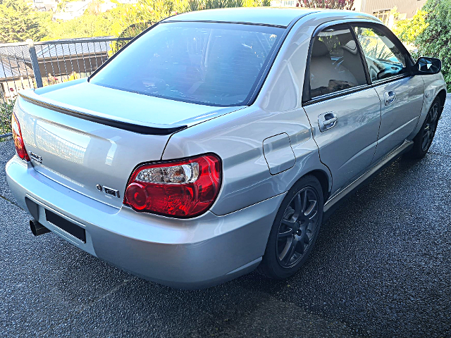 Rear exterior of GDA SUBARU IMPREZA.