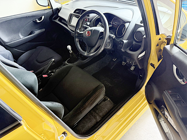Interior of GE8 HONDA FIT RS.