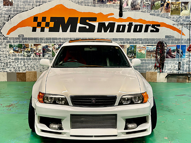 HEADLIGHT of KAZAMA AUTO WIDEBODY GX100 TOYOTA CHASER.