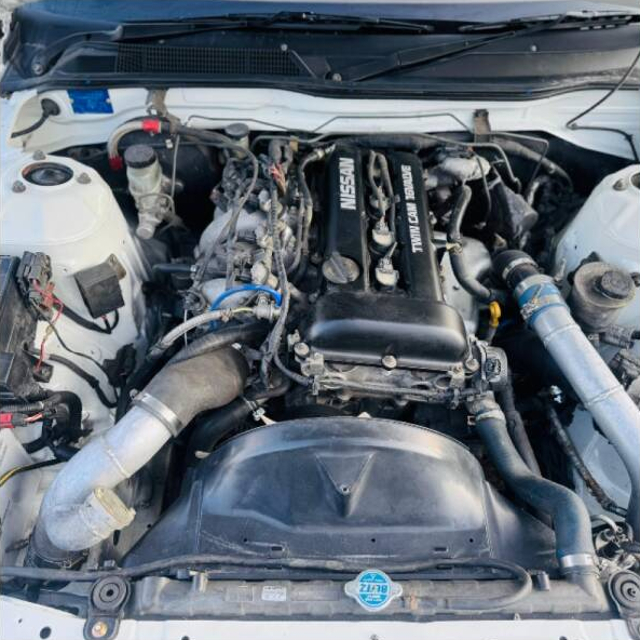 SR20DET turbo engine.