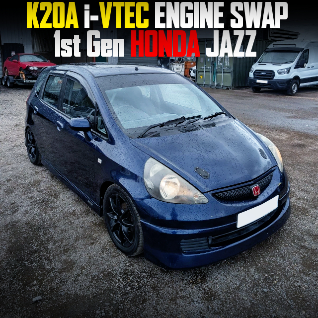 K20A i-VTEC ENGINE swapped 1st Gen HONDA JAZZ.