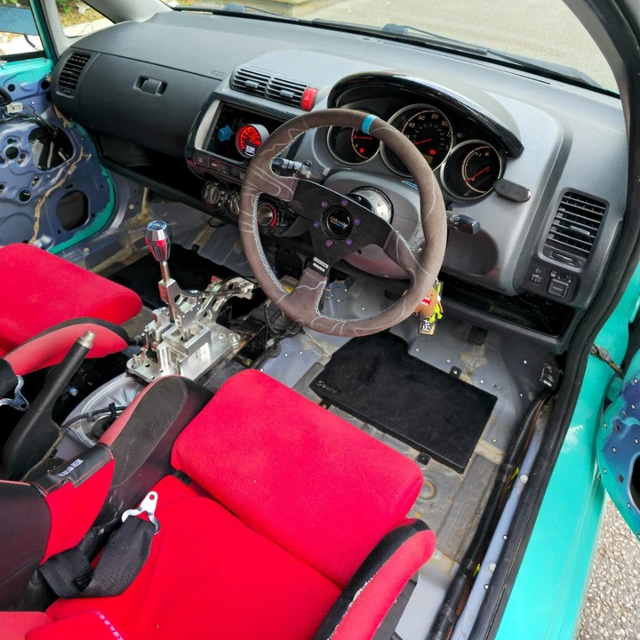 Interior Dashboard of 1st Gen HONDA JAZZ.