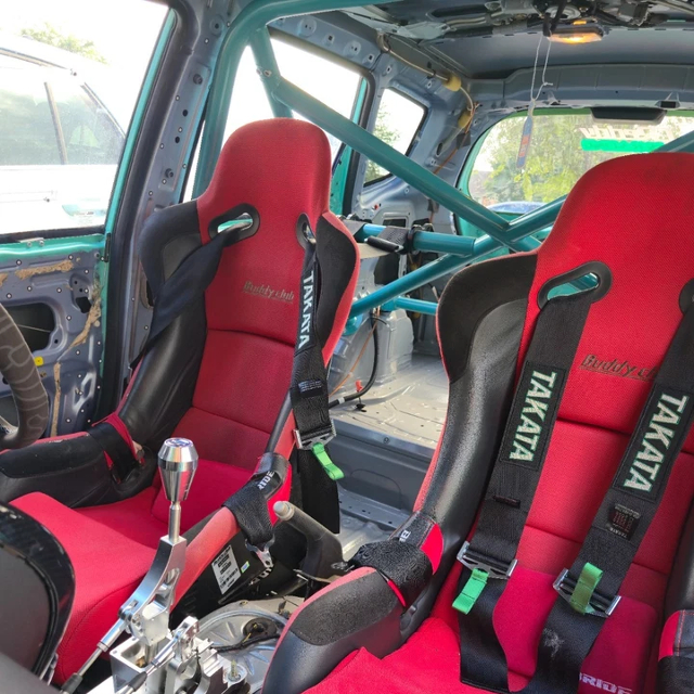Interior Bucket seats of 1st Gen HONDA JAZZ.