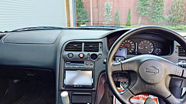 Interior of HR33 SKYLINE 2-DOOR GTS.