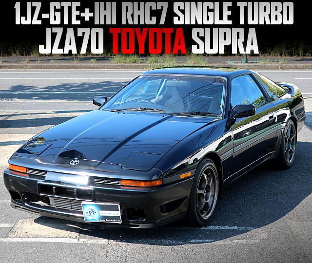 1JZ-GTE改RHC7シングルターボ搭載！乗車定員2名変更済み！ロールケージ！JZA70スープラの国内中古車を掲載