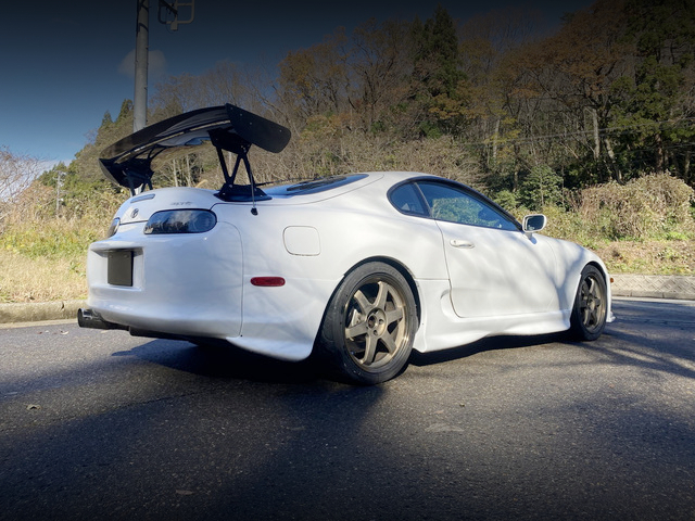 Rear exterior of JZA80 TOYOTA SUPRA RZ-S.