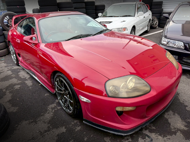 Front exterior of JZA80 SUPRA RZ-S.