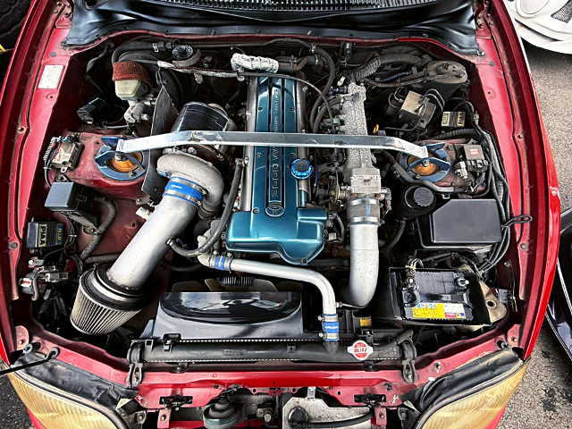2JZ-GTE 3.1L Stroker and T88 SINGLE TURBO.