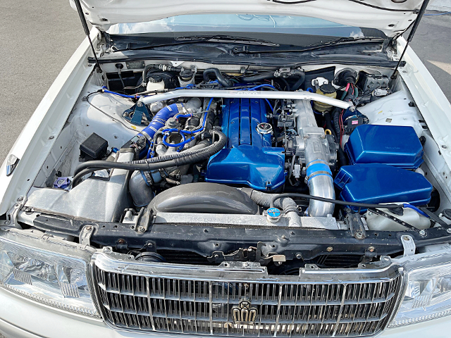 2JZ-GTE 3.0L TWIN TURBO ENGINE.