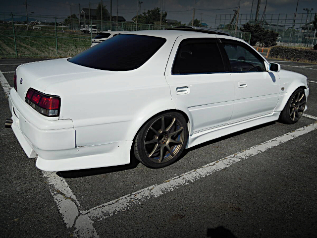 Rear exterior of Ito Auto V1 WIDEBODY JZX100 CRESTA.