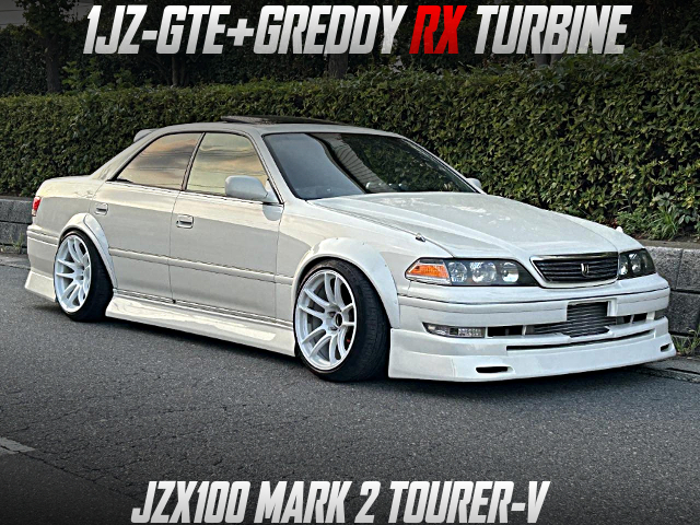 1JZ-GTE With GREDDY RX TURBINE in the JZX100 MARK 2 TOURER-V.