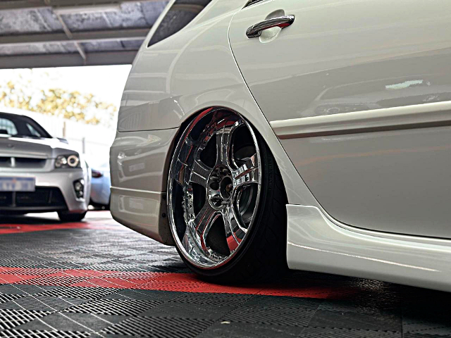 Rear Rim of BAGGED JZX110W MARK 2 BLIT 2.5iR-V.