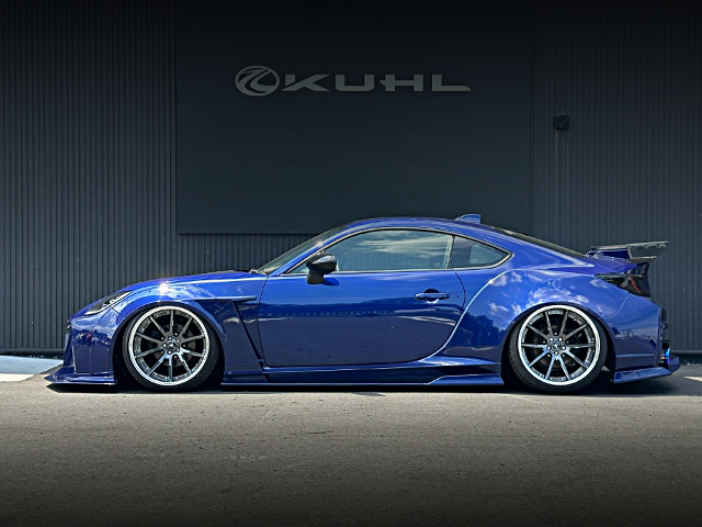 Side exterior of KUHL RACING WIDEBODY ZN8 TOYOTA GR86 RC.