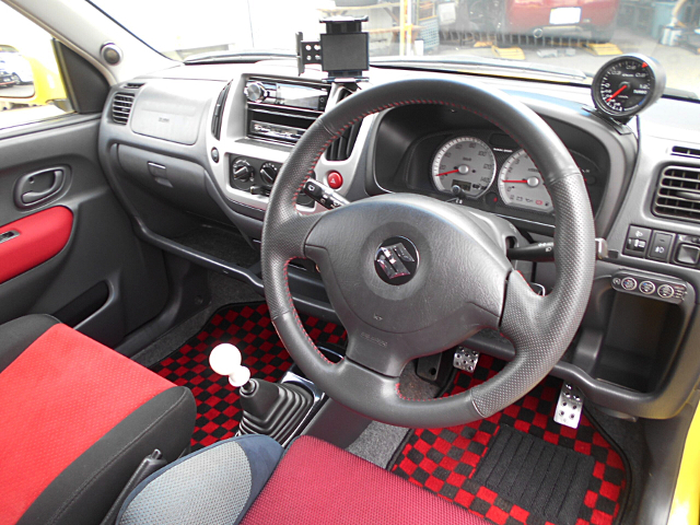 Dashboard of HN22S SUZUKI Kei WORKS.