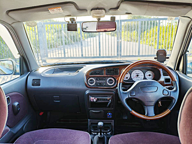 Interior Dashboard of 1st Gen MIRA GINO.