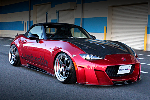 Front exterior of ND5RC ROADSTER S SPECIAL PACKAGE.