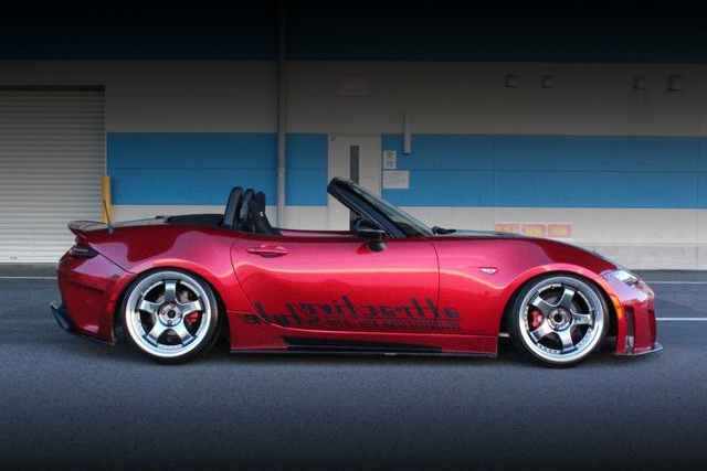 Side exterior of ND5RC ROADSTER S SPECIAL PACKAGE.