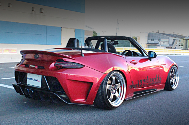 Rear exterior of ND5RC ROADSTER S SPECIAL PACKAGE.