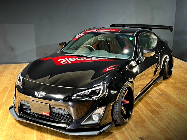 Front exterior of PANDEM WIDEBODY ZN6 TOYOTA 86GT.