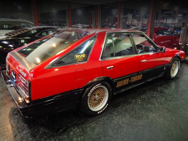 Rear side exterior of R30 Skyline Wagon with Late-Model Iron Mask Face.