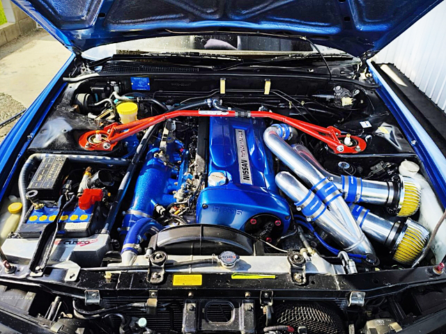 RB26DETT With HKS TWIN TURBO.