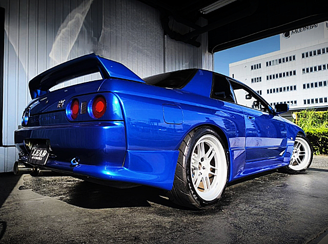 Rear exterior of R32 SKYLINE GT-R.
