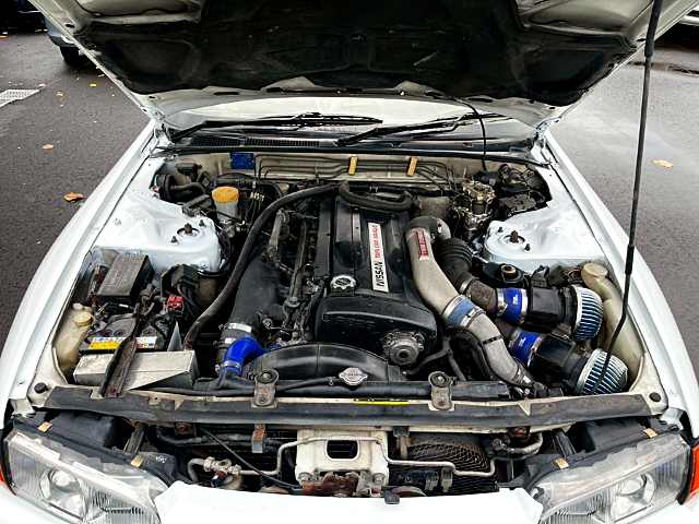 RB26DETT With HKS GT Twin Turbo.