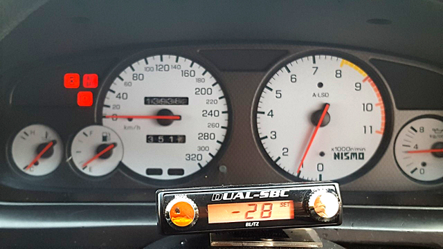 NISMO Speed cluster.
